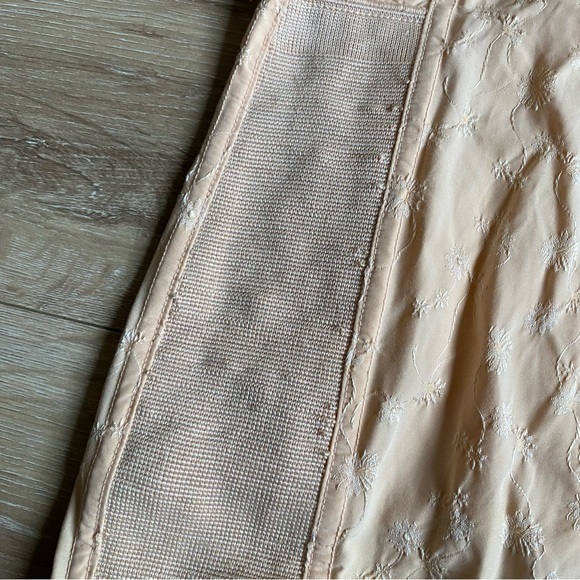 Vintage 1930s corselet girdle | 30s embroidered one piece shapewear Victorian - Picture 6 of 16